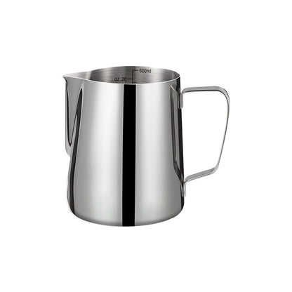 Bomber's same style pointed mouth pull flower pot 350/600ml stainless steel pull flower cup coffee milk pot