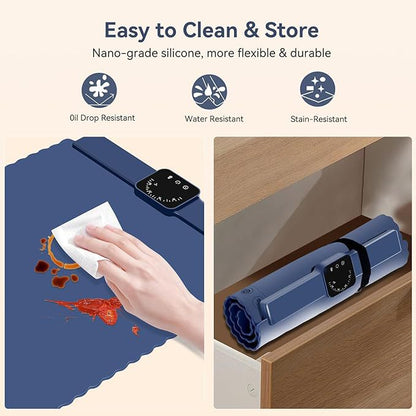 新発売！シリコン製 折りたたみ式 保温プレート